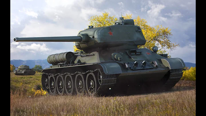 Heroes and General Russian Medium Tank T 34 Montage