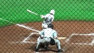 福翔高 渡久地 翔 選手 センター前タイムリーヒット