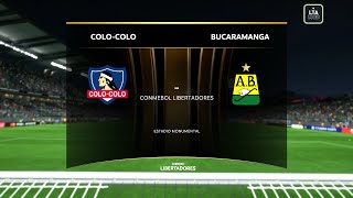 COLO COLO VS ATLÉTICO BUCARAMANGA JORNADA 6 COPA LIBERTADORES SIMULACIÓN LTAMOD EAFC 25
