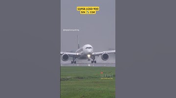 Singapore Airlines SQ958 A350-900 9V-SMD | Singapore SIN - Jakarta CGK