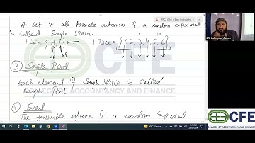 PRC 2 | QM | Sir Dawood Shahid | Chapter 11 | Lecture 01 | Probability concepts