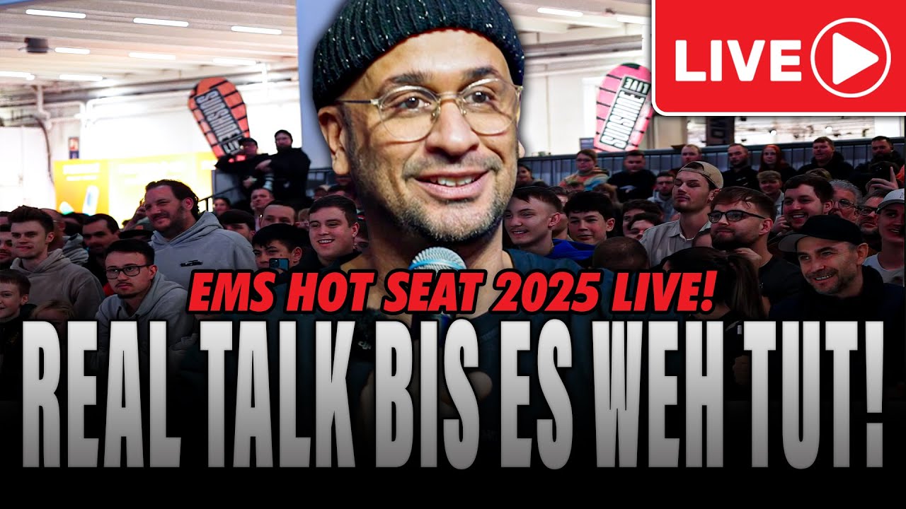 JP Performance - Real Talk bis es weh tut! EMS Hot Seat 2025 Live!