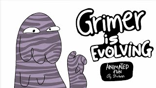 Grimer is Evolving || Illustrator Animations