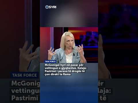 McGonigal hyri në pazar për vettingun e gjyqtarëve. Kalaja: Pastrimi i parave të drogës të çon te... - SHORTS