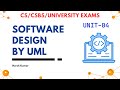 SOFTWARE DESIGN WITH UML  | Unit - 04 | DYNAMIC UML DIAGRAMS