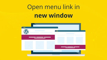 How to Make a WordPress Menu Link Open in a New Tab | WordPress Tutorial