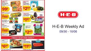 H-E-B Weekly Ad 09/30 - 10/06