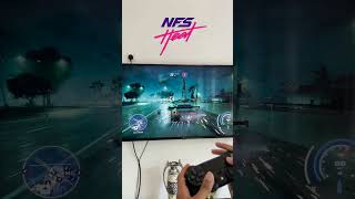 GTR R35 backfire is insane.. ⚡💀 NFS HEAT PS4 #gaming #nfsheat #gtrr35 #shorts