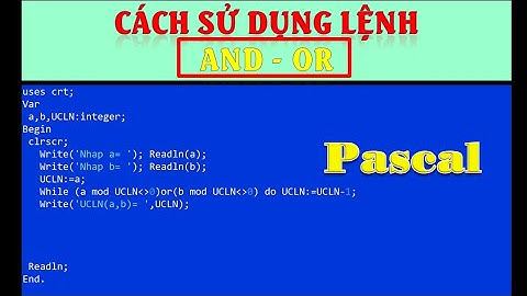 So sánh hàm phổ biến trong pascal và năm 2024