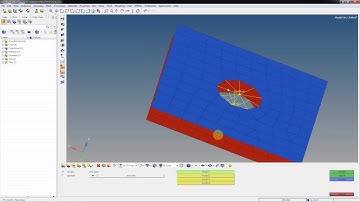 REVOLUTE JOINT USING HYPERMESH FOR DYNA