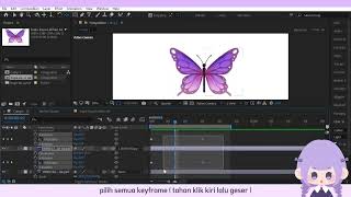 [AFTER EFFECTS] Tutorial membuat animasi kupu-kupu