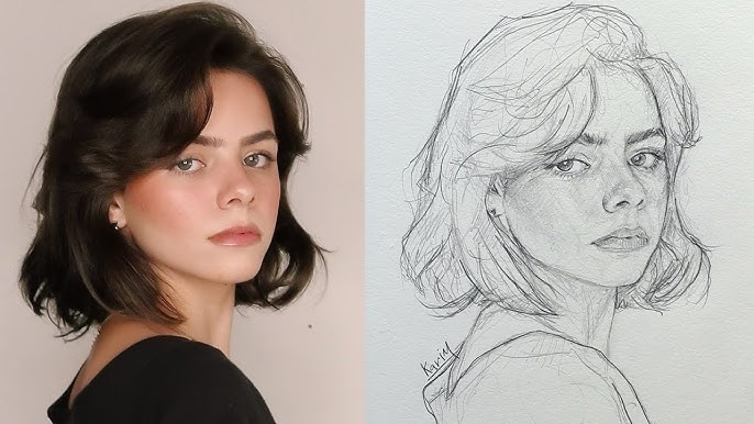 5 MINUTE CHARCOAL PORTRAIT TUTORIAL 