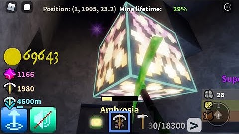 Finding my 3rd Ambrosia Azure Mines