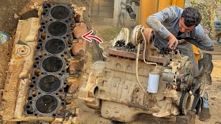 How An Expert Mechanic Rebuild Cummins 6BT diesel Engine