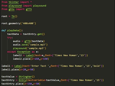 Text Recognize using python | How to recognize text and generate audio in python