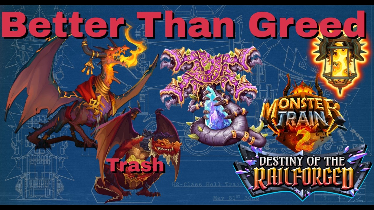 Greed Dragon Is An F-Tier Trash Unit - Cov10 - Monster Train 2 - Pyreborne/Wurmkin