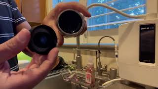 How to remove a kitchen faucet aerator without a key removal wrench tool. Please Subscribe. Thanks