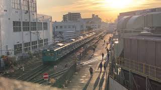 JR西日本和田岬線103系普通通過(兵庫駅南)