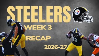 Information Steelers STUN Bengals 30-27! Rodgers Drops 3 TDs & Harmon’s Game-Sealing Strip-Sack |     Week 3 Guide