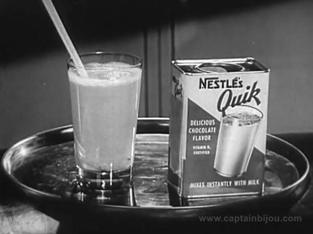 1960s NESTLE'S QUIK COMMERCIAL - Jimmy Nelson, Danny O' Day and