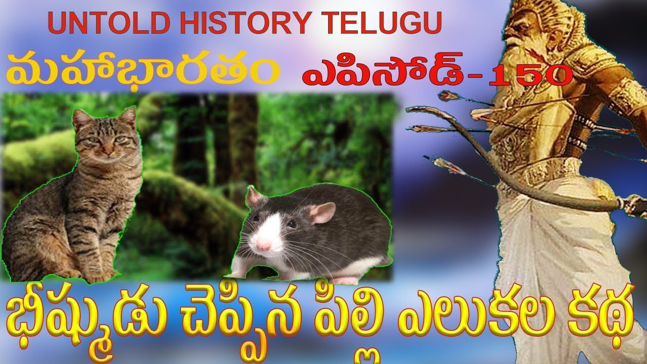భీష్ముడు చెప్పిన పిల్లి ఎలుకల కథ||MAHABHARATAM||EPISODE-150||UNTOLD HISTORY TELUGU||UHT