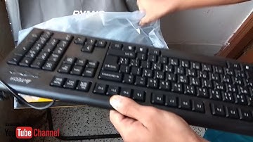 A4Tech KR-85 USB Keyboard Unboxing & Review Best Comfort Key.