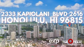 Waikiki Condo with Ocean Views | Marco Polo Apts #2616 | Honolulu Real Estate