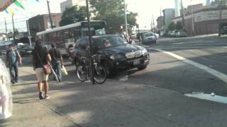 MTA Bus: Orion V (ex-beeline) #114 on the Q23 passing by National St