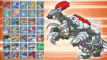 Dino Robot Battle Arena: Ninja Velociraptor Song Of Knight (Assembly + Fights) | Eftsei Gaming