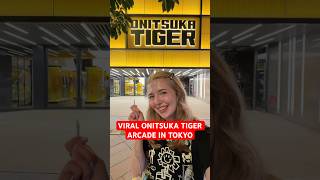 This Onitsuka Tiger store is going viral in Japan for having an arcade inside!!😱 #japan #tokyo