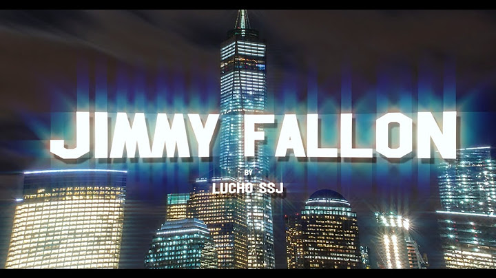 Lucho SSJ - Jimmy Fallon prod Bles - (Videoclip Oficial)