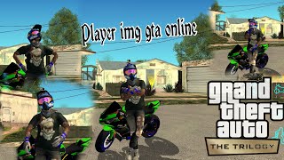 (SHARE) MOD PVT Player img gta online for gta sa android