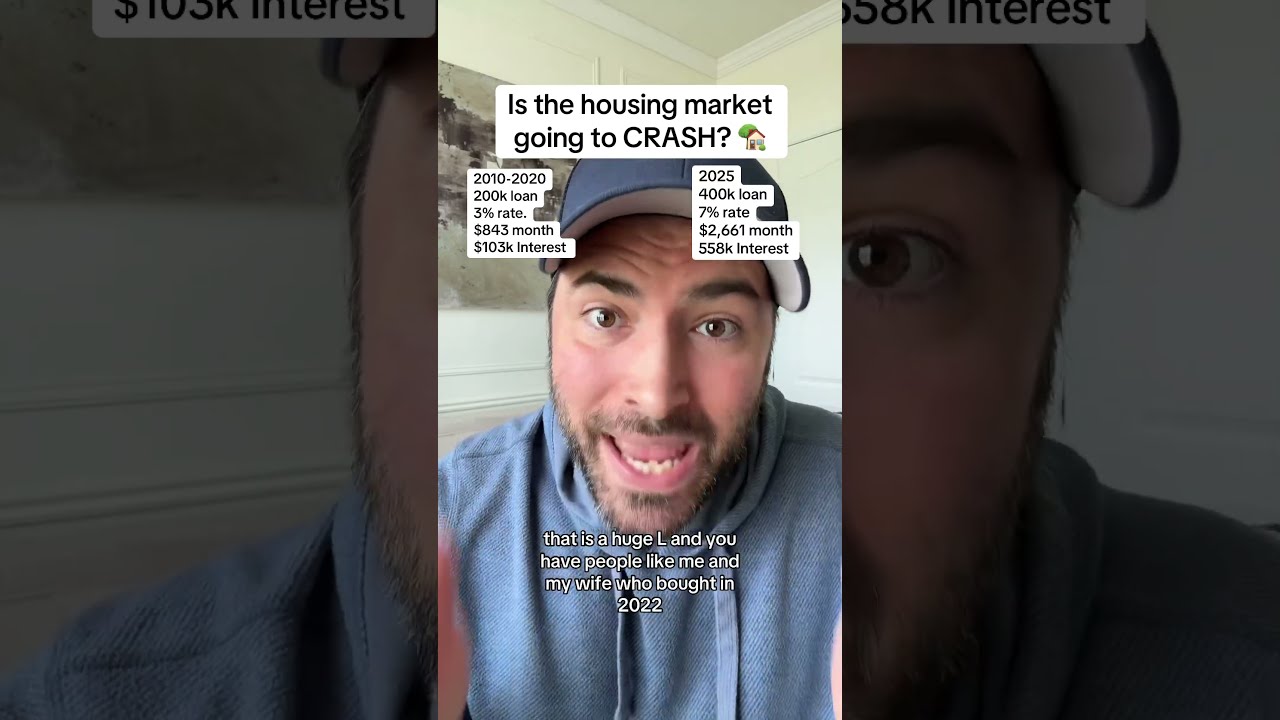 Is The Housing Market Going To CRASH Or It STUCK 