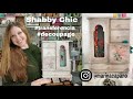Como hacer un mueble con estilo Shabby Chic / Transferencia/ Pátinas/ Decoupage ♡ Marina Capano