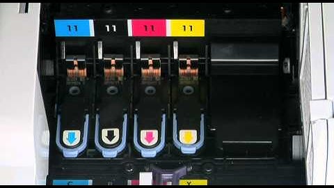 Plotter HP Designjet 111 Video