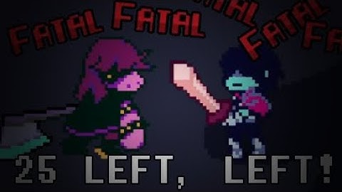 Susie and Kris going on a GENOCIDE! Deltarune Devil