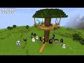 SURVIVAL TREE HOUSE WITH 100 NEXTBOTS in Minecraft - Gameplay - Coffin Meme