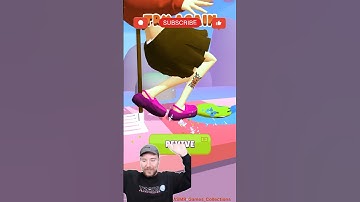 ASMR Tippy Toe Try Again😂 | tippy toe 3D #shorts #tippytoe #satisfying  #asmr