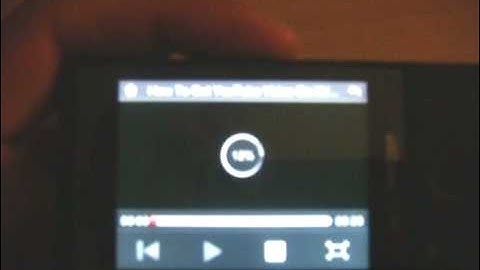 Youtube on HTC Touch Pro XV6850