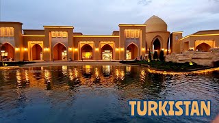 Turkistan 2023. Tourist review. New City - 1 Minute Story NS