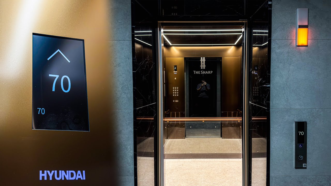 70층 초고속 SUVF!! | 인천 연수구 송도 아메리칸타운 더샵 현대 엘리베이터 | EP.3