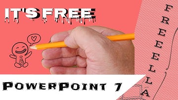 100% Free Powerpoint template and Google Slides theme with nature design