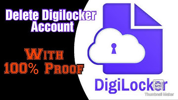 How to delete Digilocker Account ? || Digital locker account ko delete kaise kre || 100% PROOF ||