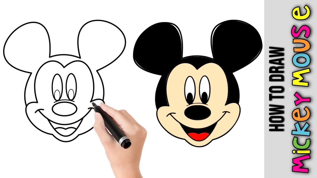 Featured image of post Cute Mickey Mouse Drawing For Kids : See more ideas about mouse drawing, mickey mouse drawings, mickey mouse.