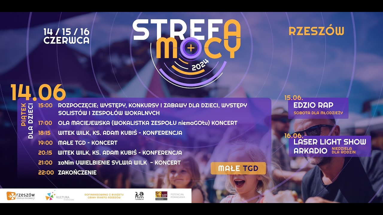 Strefa Mocy 2024 w Rzeszowie – pierwszy dzień