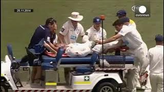 Australian cricketer Phillip Hughes dies after being hit by ball on the head aged of 25 years old