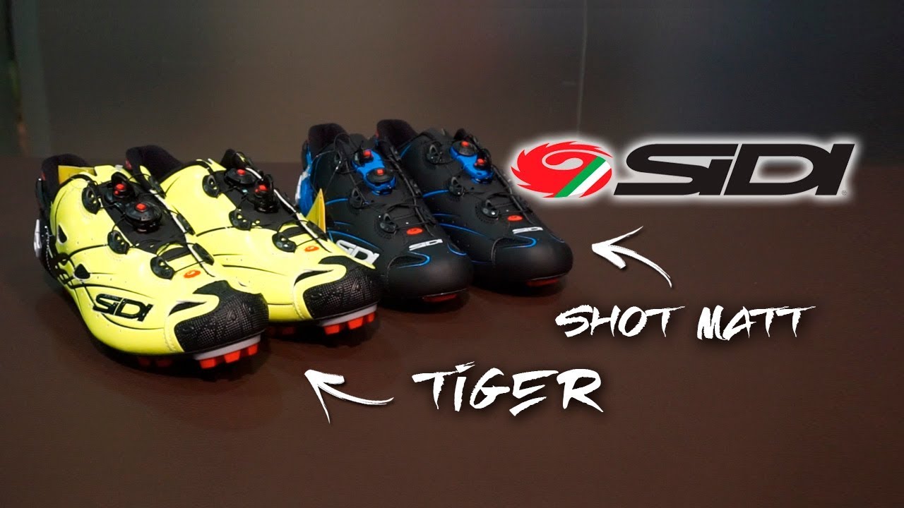 Spectacular SIDI Tiger and Shot Matt sneakers - YouTube