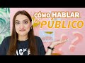 CONSEJOS PARA HABLAR EN PÚBLICO Y EN REDES SOCIALES - Tati Uribe