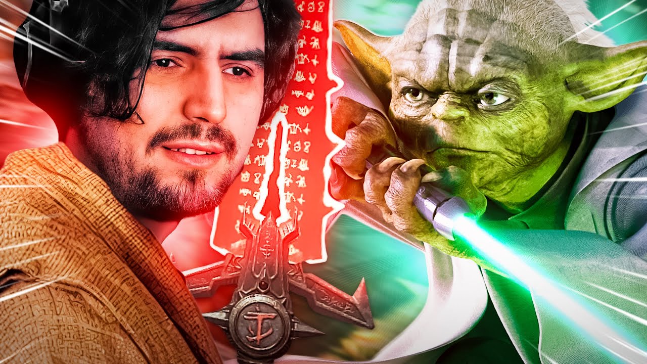 GOLPEANDO A YODA EN VR 😈