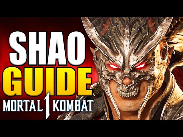 SHAO KAHN IS SCARIER THAN EVER! MORTAL KOMBAT 1 GAMEPLAY & COMBOS